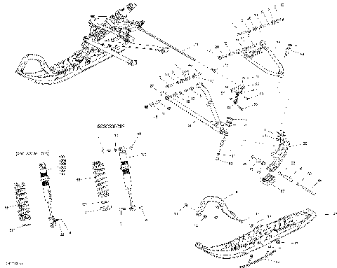 07- Front Suspension And Ski - 146 Model
