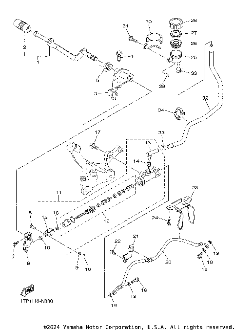 REAR MASTER CYLINDER