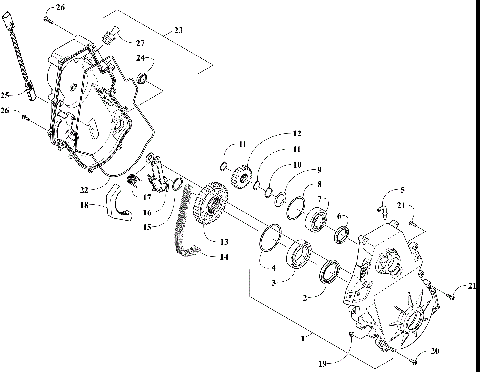 CHAIN CASE ASSEMBLY [108086]