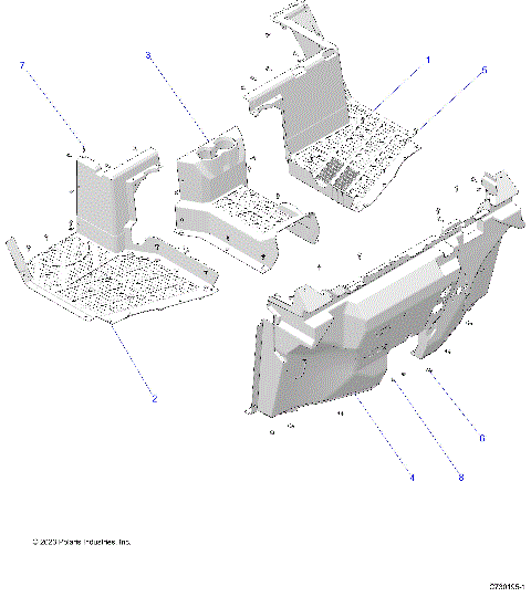 BODY, FLOOR - R25RRV99AC (C730195-1)