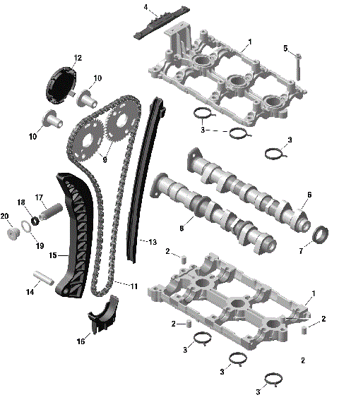 01- ROTAX - Valve Train