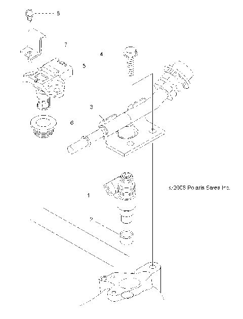 ENGINE, FUEL INJECTOR - A14TN55FA (49ATVFUELINJECT09SPXP550)