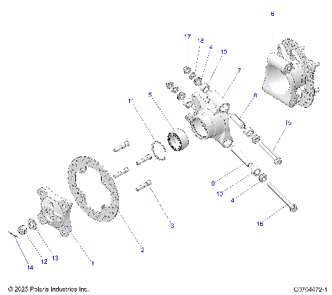 SUSPENSION, REAR CARRIER