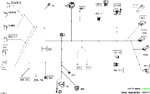02- MECHANICS - Console Wiring Harness - 278004239