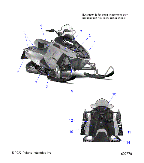 BODY, DECAL - S25CBA5TSL (602778)