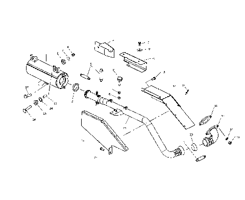 EXHAUST SYSTEM - A11RB42AA/A11RD50AA/AB/A11RF50AA (4981798179B01)
