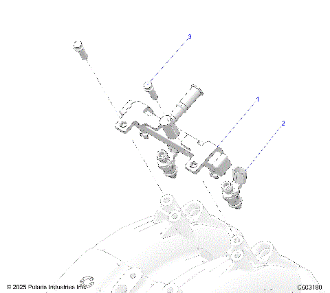 FUEL SYSTEM, FUEL RAIL - S26TLF9FSL (C601775)