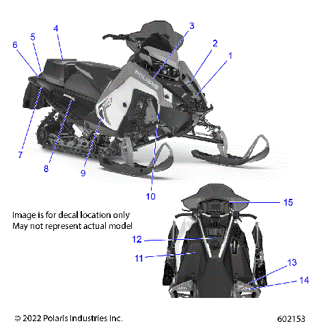 BODY, DECAL, BLACK SIDE PANEL W/ BLACK ACCENT - S23TDE8RS (602153)
