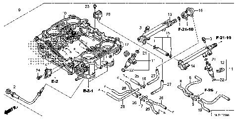 THROTTLE BODY (ASSY.)