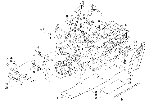FRAME AND RELATED PARTS [88902]