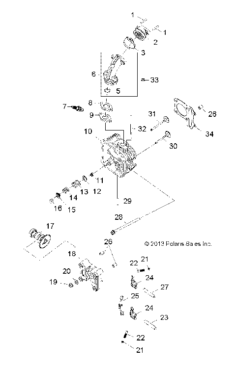 ENGINE, CYLINDER HEAD - R14VA17AA/AF (49RGRCYLINDER14RZR170)