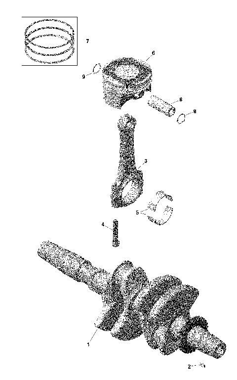 01- Engine - Crankshaft And Pistons