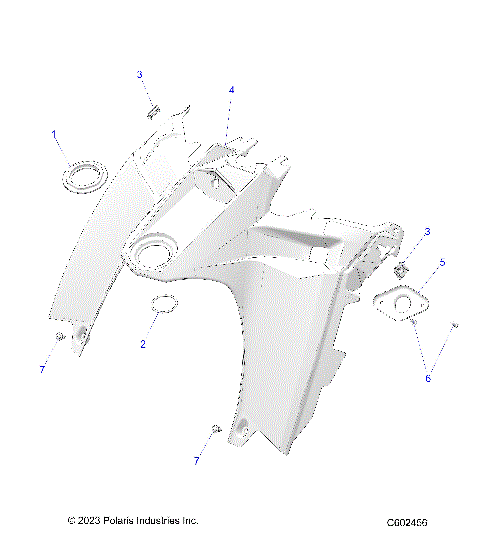 BODY, CONSOLE - S24CEA5TSL (C602456)