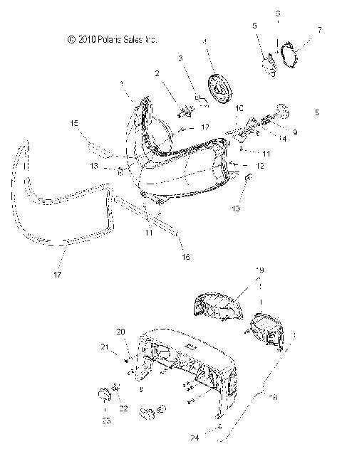 ELECTRICAL, HEADLIGHT and TAILLIGHT - S12PT6HSL/HEL (49SNOWHEADLGHT11600TRG)