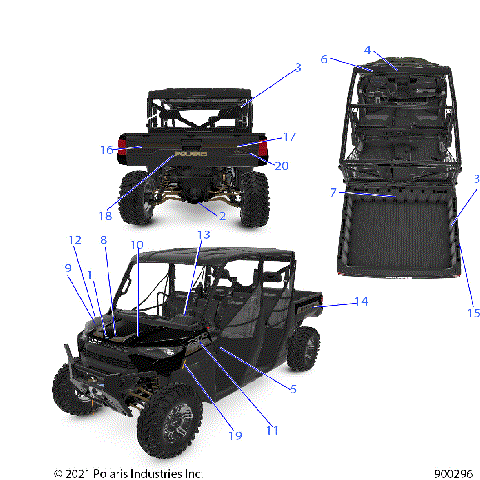 BODY, DECALS - R21RSF99AK (900296)