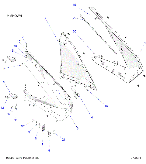 BODY, DOORS - Z23RGD2KAJ/AK/BJ/BK (C703241)