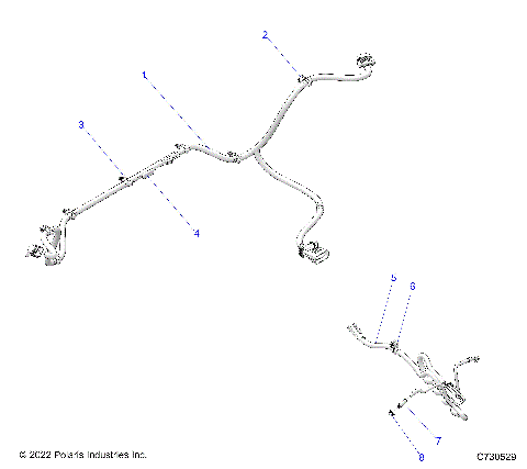 ELECTRICAL, WIRE HARNESS, PERIPHERAL - Z23GAE92A/92B (C730529)