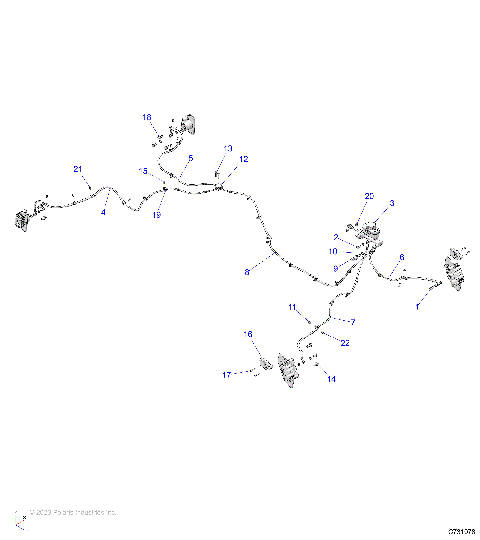 BRAKES, BRAKE LINES AND MASTER CYLINDER - R23E3SC3BD (C731078)