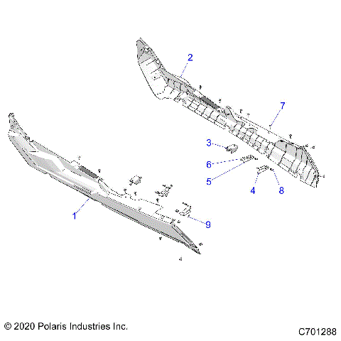 BODY, ROCKERS - Z21R4D92AM/BM/AC/BC (C701288)