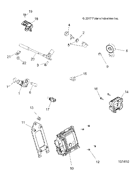 ELECTRICAL, SWITCHES, SENSORS and ECM - A19SEF57D5 [101410]