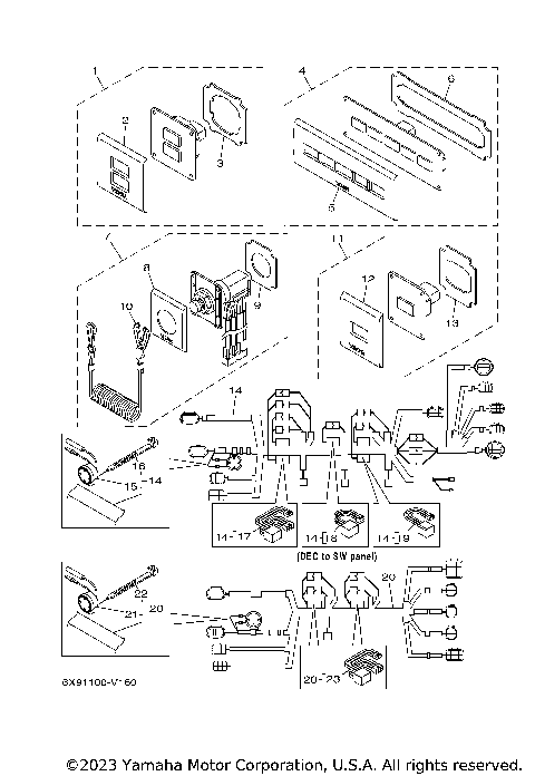 SWITCH PANEL 5 (EKS, QUINT)