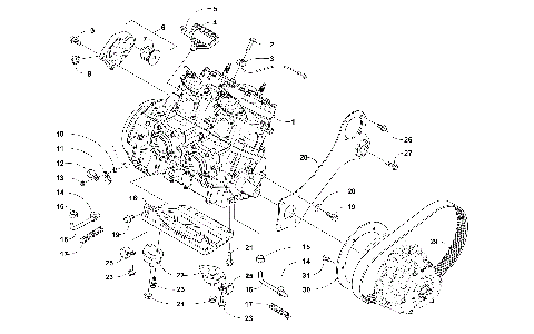 ENGINE AND RELATED PARTS [105060]