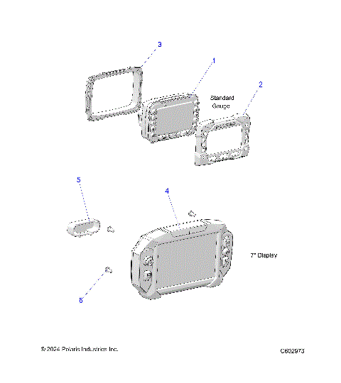ELECTRICAL, MULTI FUNCTION GAUGE - S26TGG9BS/9BEL (C602973)