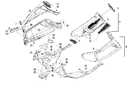 SKID PLATE AND SIDE PANEL ASSEMBLY [89120]