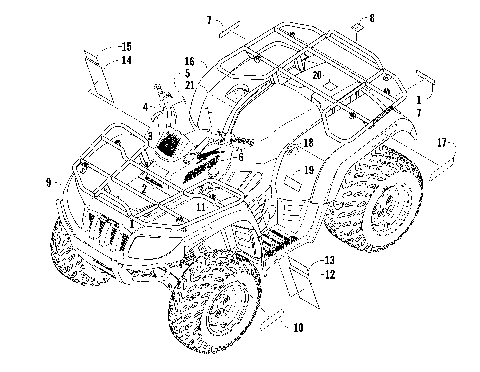 BODY PANELS AND DECALS [87531]