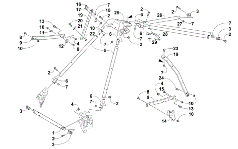 STEERING SUPPORT ASSEMBLY