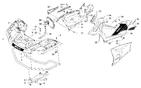 FRONT RACK AND SIDE PANEL ASSEMBLIES [301357]