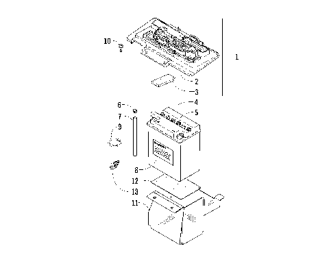 BATTERY ASSEMBLY [85900]