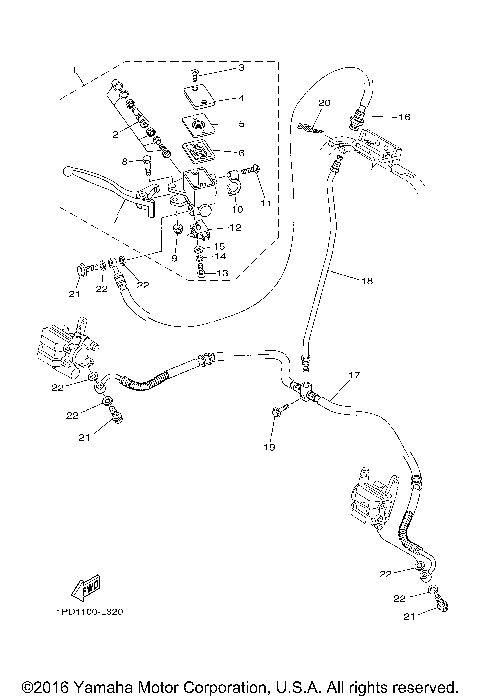 FRONT MASTER CYLINDER