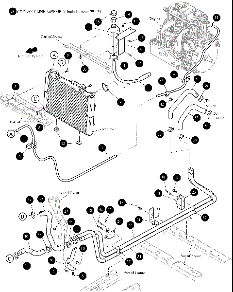 COOLANT HOSE [302566]