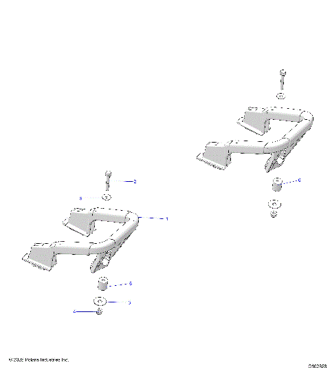 BODY, REAR RACK, HANDGRIPS - A26SHE57CN (C102828)