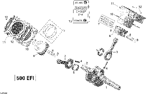 01- Crankshaft, Piston And Cylinder _02R1502