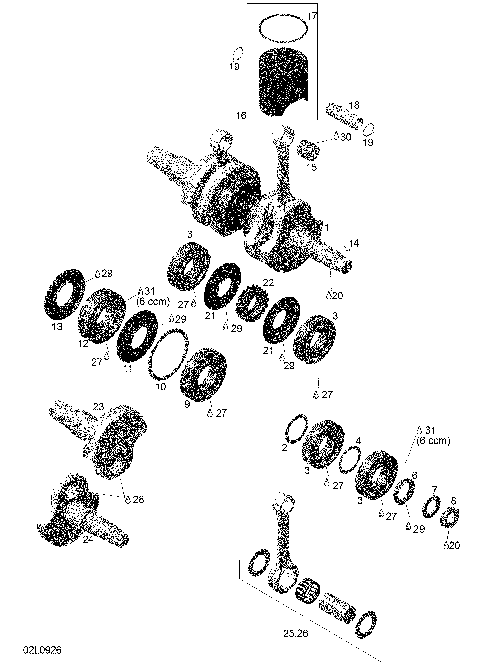 01- Crankshaft And Pistons