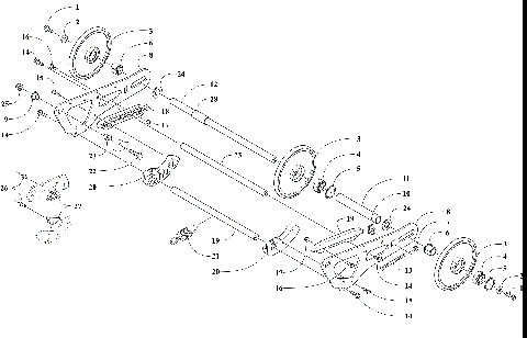 ARTICULATING SKID FRAME ASSEMBLY [108269]