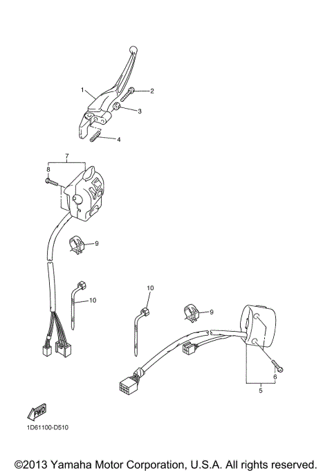 HANDLE SWITCH & LEVER