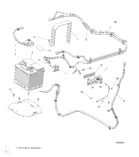 ELECTRICAL, BATTERY - R23MAU57B4/B9 (C730139)