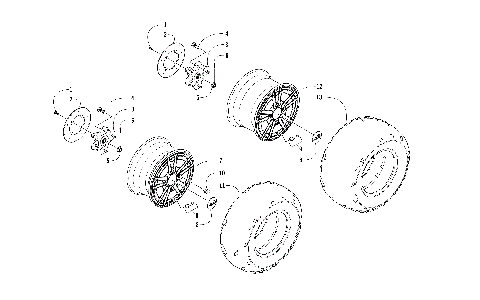 WHEEL AND TIRE ASSEMBLY [302012]