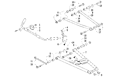 A-ARM AND SWAY BAR ASSEMBLY [85494]
