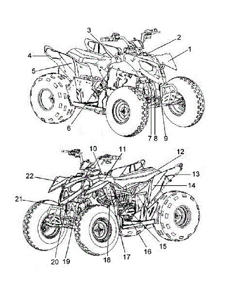 BODY, DECALS - A17YAK05A4/A6 (A00054)