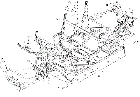FRAME AND RELATED PARTS [304287]
