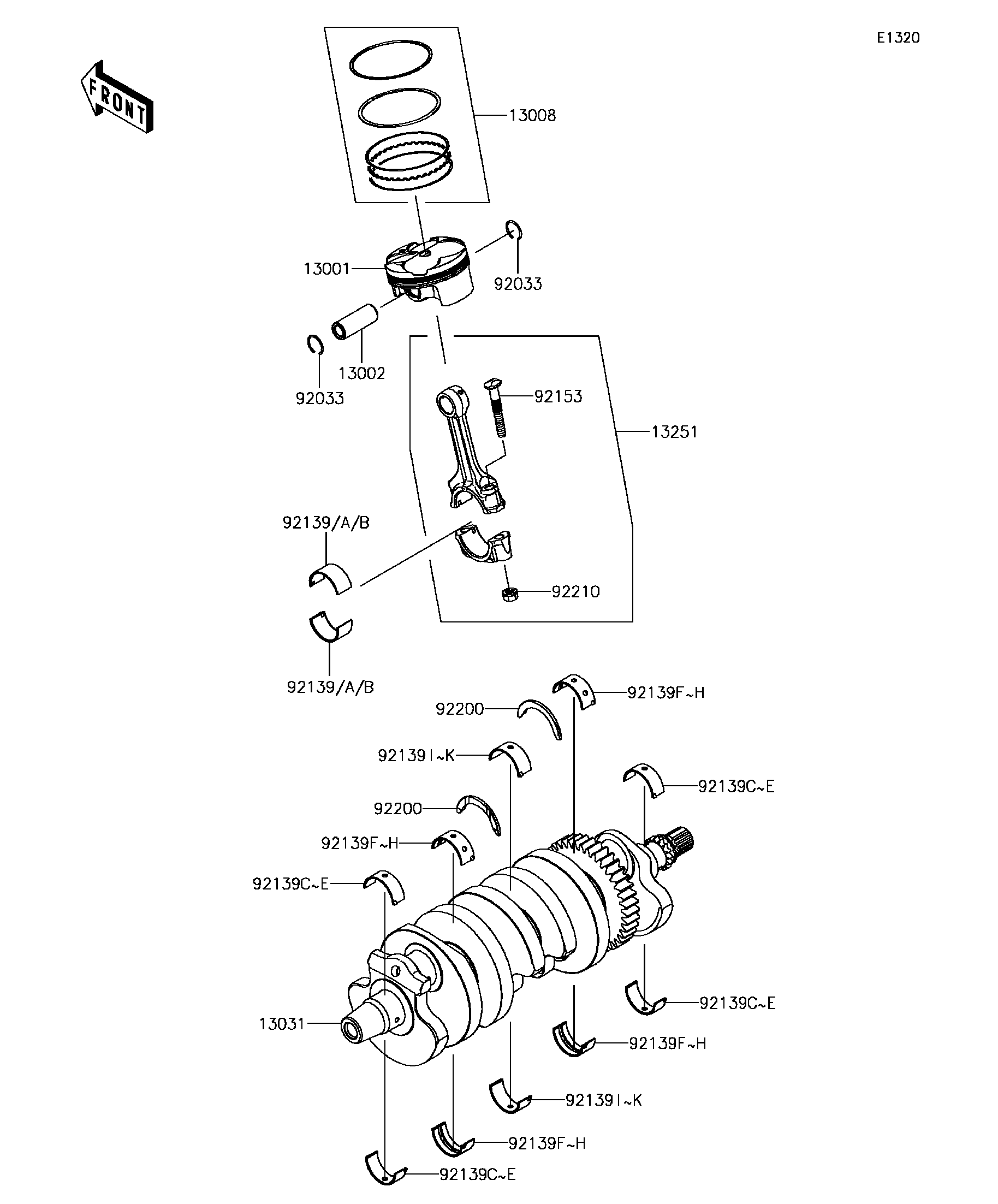 kansanページ② 2016 Kawasaki Motorcycles Parts-Finder Diagrams | Cities