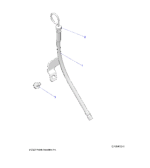ENGINE, DIPSTICK - R25RRED4JA (C7004121)