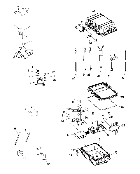ELECTRICAL BOX - W014999D (4964886488B009)