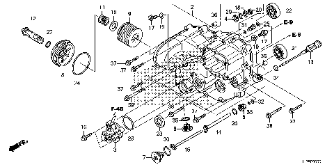 FRONT CRANKCASE COVER