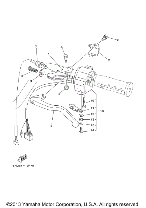HANDLE SWITCH & LEVER