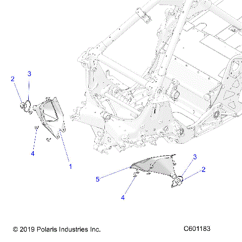 CHASSIS, TIE ROD BOOT ASM. - S23CFF5TSL (C601183)